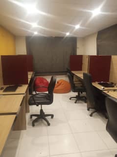 Fully Furnished Portion For Commercial Use