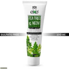 Tea tree & neem face wash available in stock