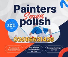 paint polish leakage seepage Wall paper service