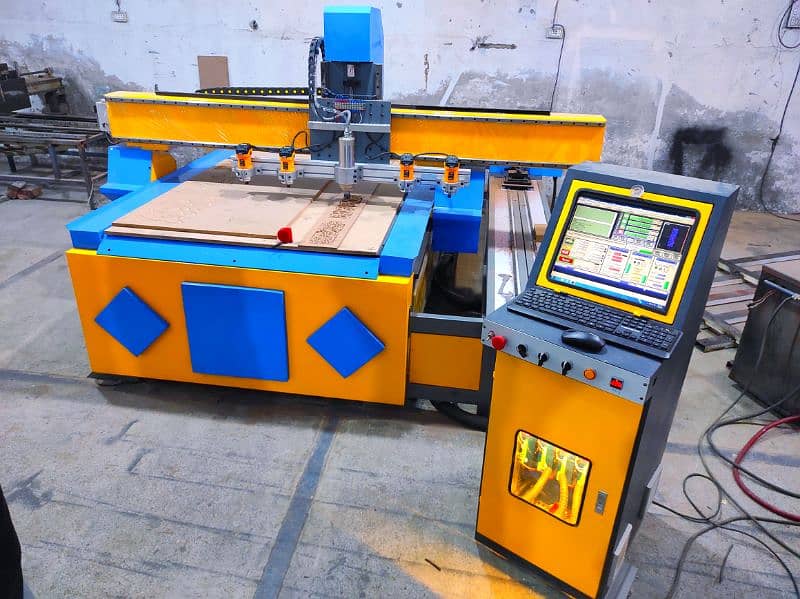 CNC Wood Machine Cutting 2D 3D Laser Plasma Marble Die, PVC cerelac MD 2
