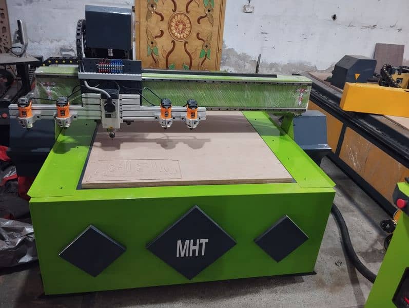 CNC Wood Machine Cutting 2D 3D Laser Plasma Marble Die, PVC cerelac MD 5