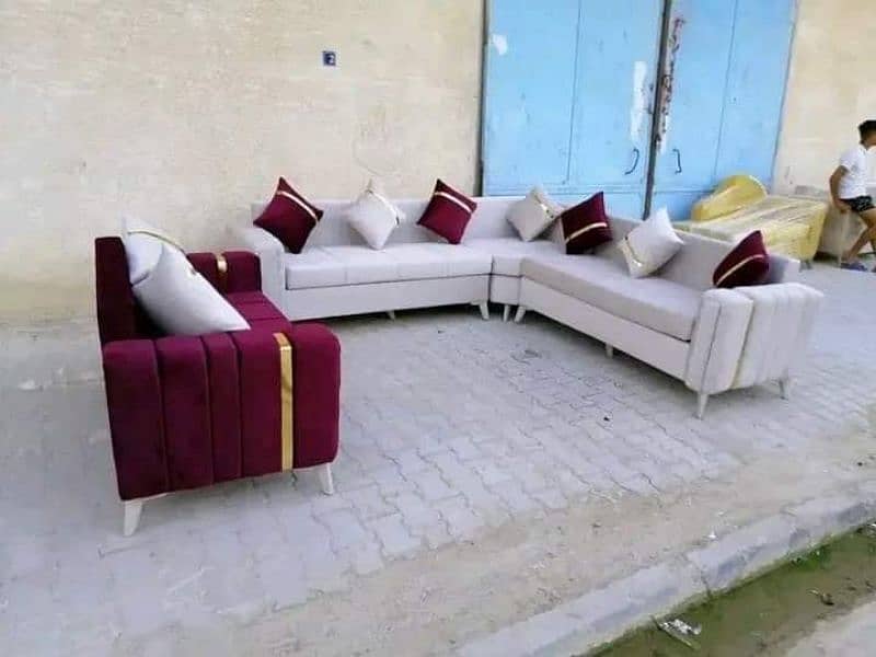 new u shape l shape sofa set 5