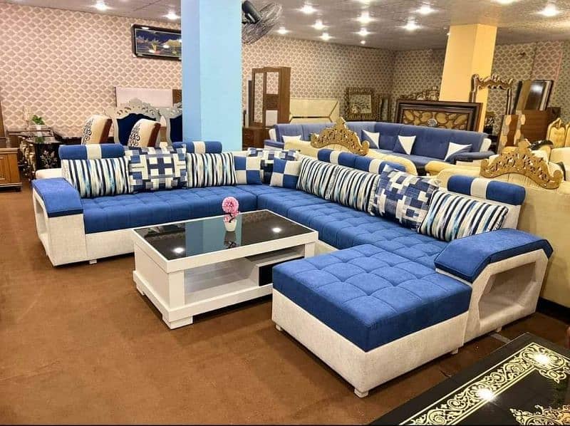 new u shape l shape sofa set 11