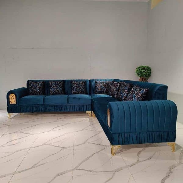 new u shape l shape sofa set 14