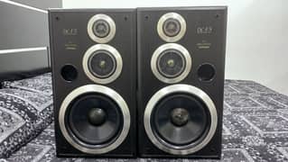 Victor SP-EV5  8 inches Speakers Pair 3-Way Bass Reflex Speaker DC-V5