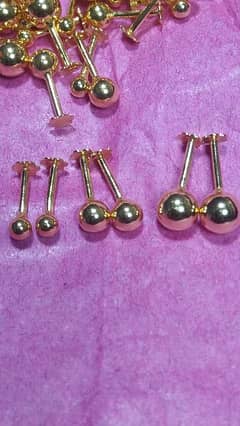 18 Kerat Gold Tops without Stone New Dubai Style for girl's and women 0