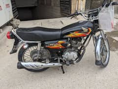 Honda CG 125 2021 last month available for sale