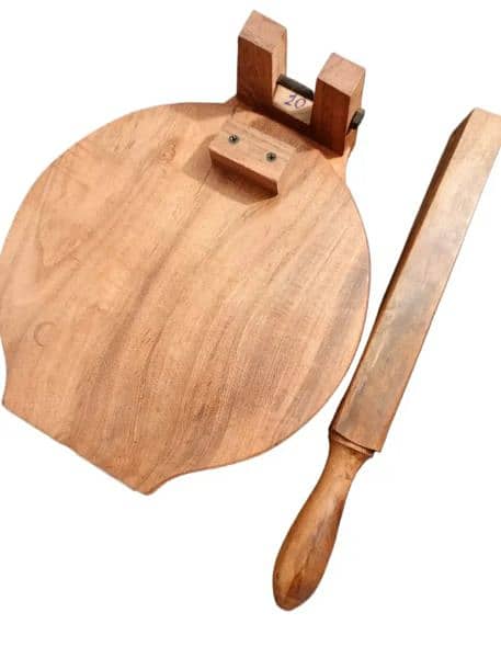Handcrafted Wooden Roti Maker Authentic Chapati Press for Perfect Roti 2