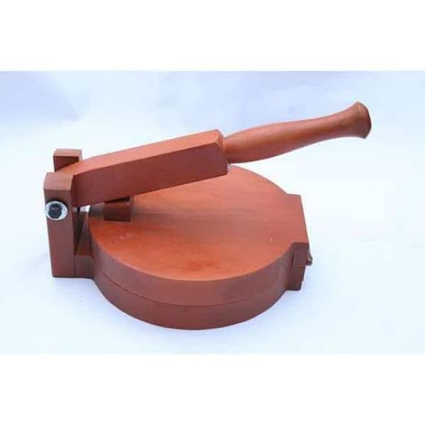 Handcrafted Wooden Roti Maker Authentic Chapati Press for Perfect Roti 5