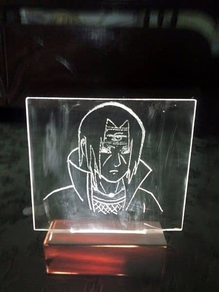 Hand made Itachi Uchiha 3D night lamp 0