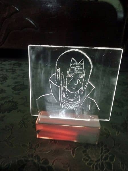 Hand made Itachi Uchiha 3D night lamp 1