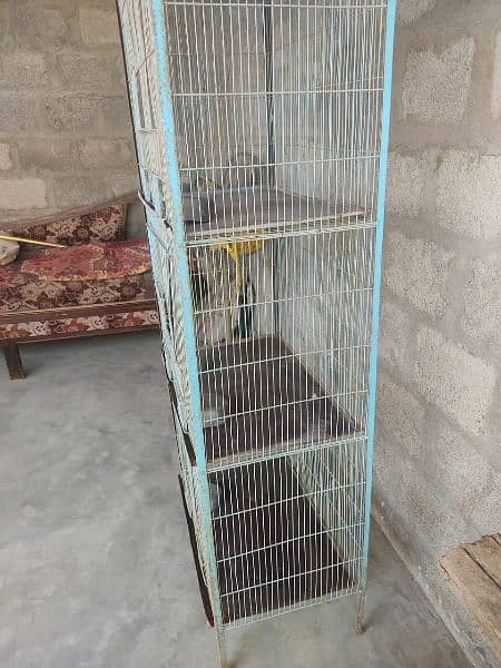 Birds Cage 4 portion( WXH 2x6 feet approx. ). 7