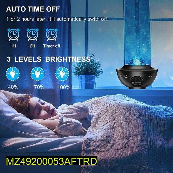 FREE delivery galaxy sky night projector with music Bluetooth speaker 2