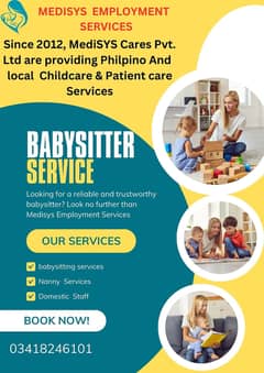 Babysitters Nanny maid Childcare | Baby sitters Cook Nurse Chef driver