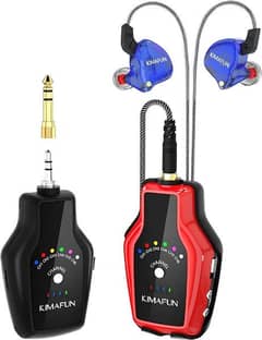 KIMAFUN Wireless in Ear Monitor System IEM earphones for musicians