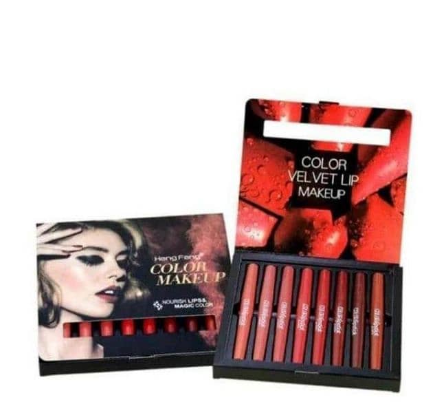2 in 1 Lip Liner And Lipstick Pack Of 8 1