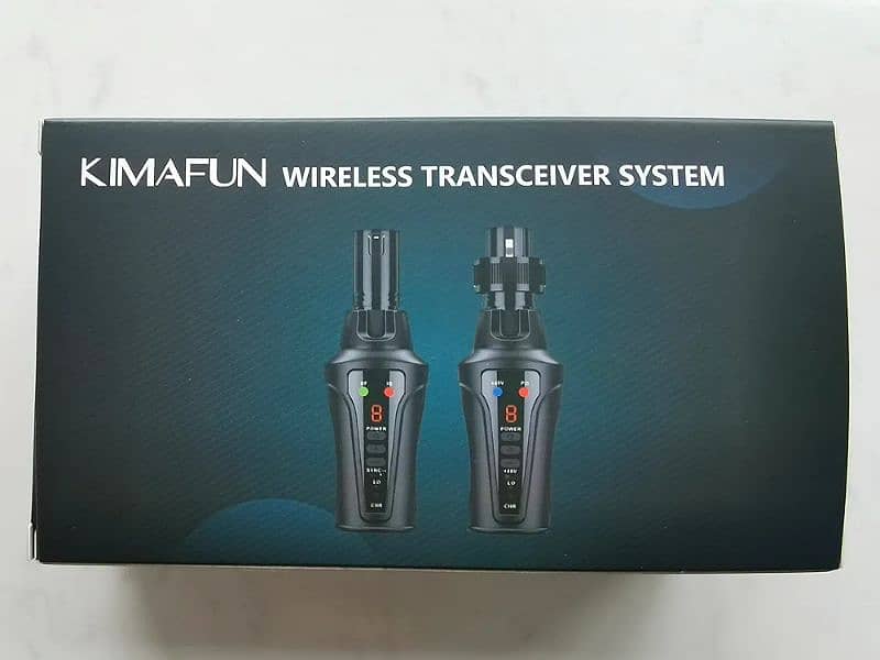 kimafun UHF Wireless Microphone System XLR 16 Channels audio transmitt 1