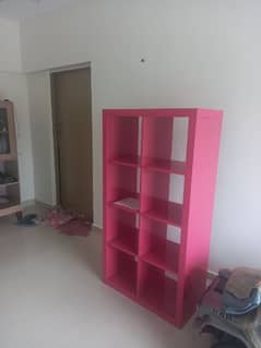 Ikea-Dubai rack beautiful pink color. Size H-59 x W-15.5 x L-31 Inches