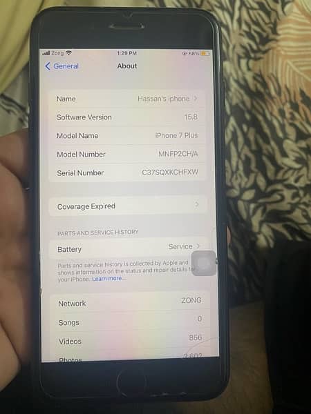 IPHONE 7plus 128gb PTA APPROVED 1