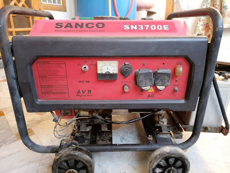 Sanco 3 kva heavy generator for sell 10/10 1