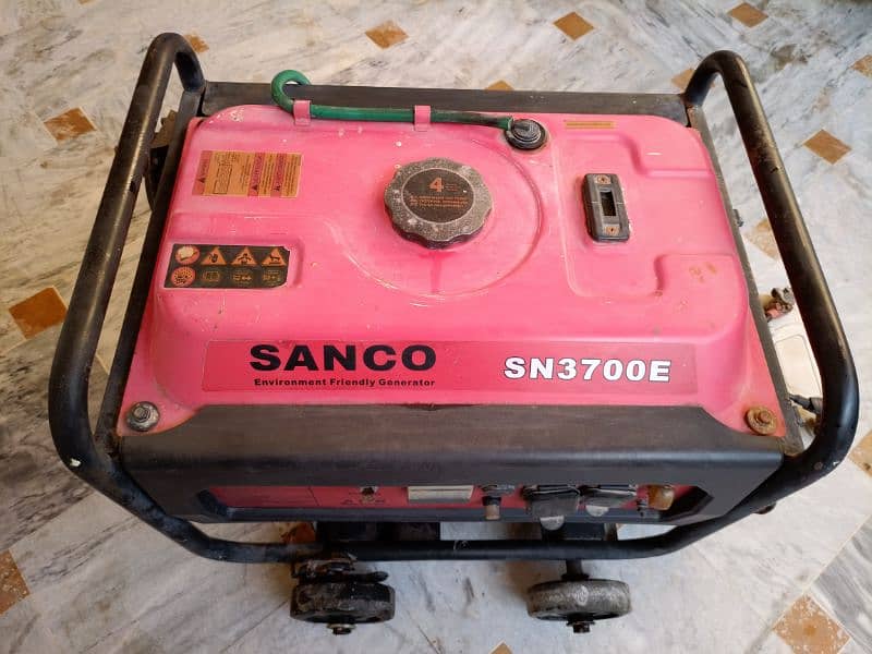 Sanco 3 kva heavy generator for sell 10/10 2