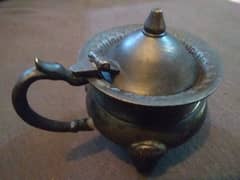 Old antique copper/bronze kettle