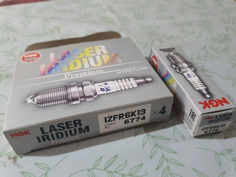 laser iridium NGK spark plug IZFR5J11 3