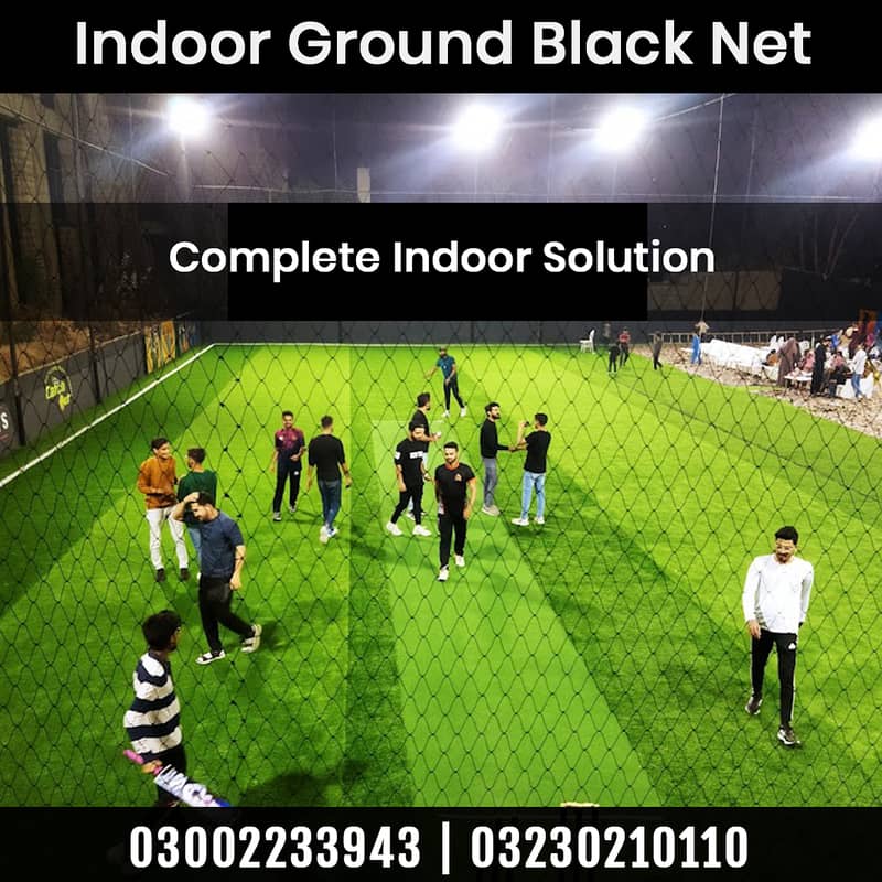 Sports Net | Indoor Cricket Net | Safety Net | Anti Bird Net | Turf 3