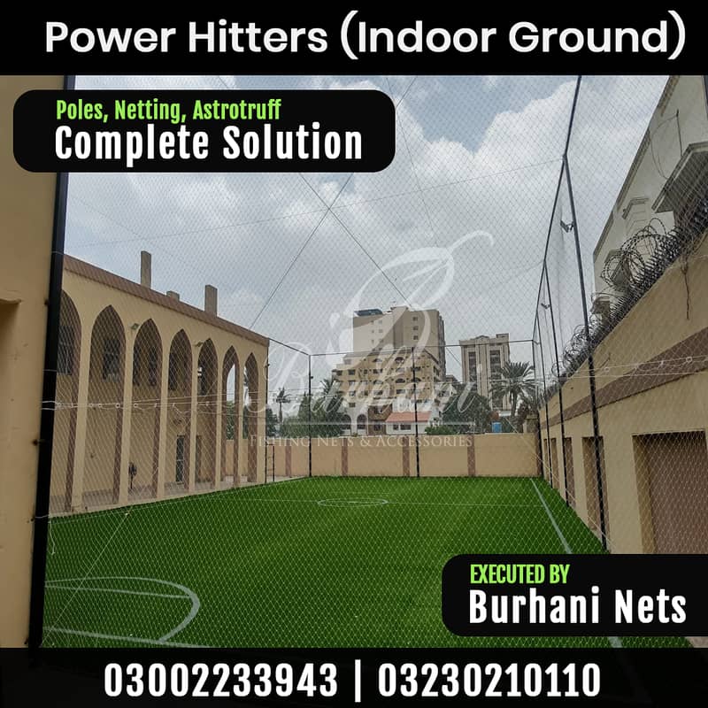 Sports Net | Indoor Cricket Net | Safety Net | Anti Bird Net | Turf 7