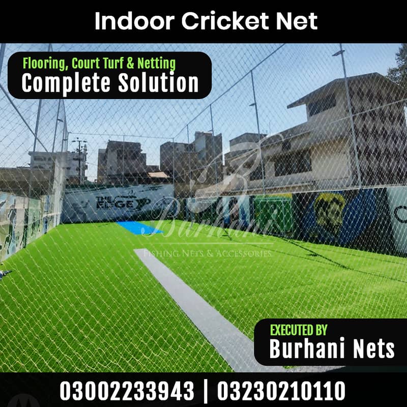 Sports Net | Indoor Cricket Net | Safety Net | Anti Bird Net | Turf 8