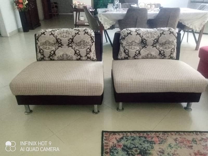 5 seater and 2 seater sofa set 1