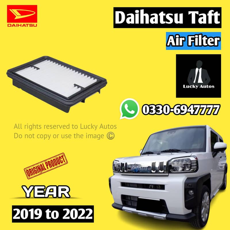 Daihatsu Taft / Tanto Air Filter Year 2019 to 2022 0