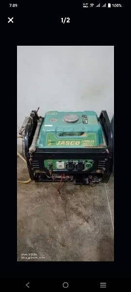 jasco 1.5kva generator 1