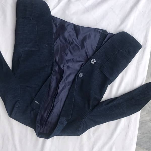 velvet dark blue coat for boys 1