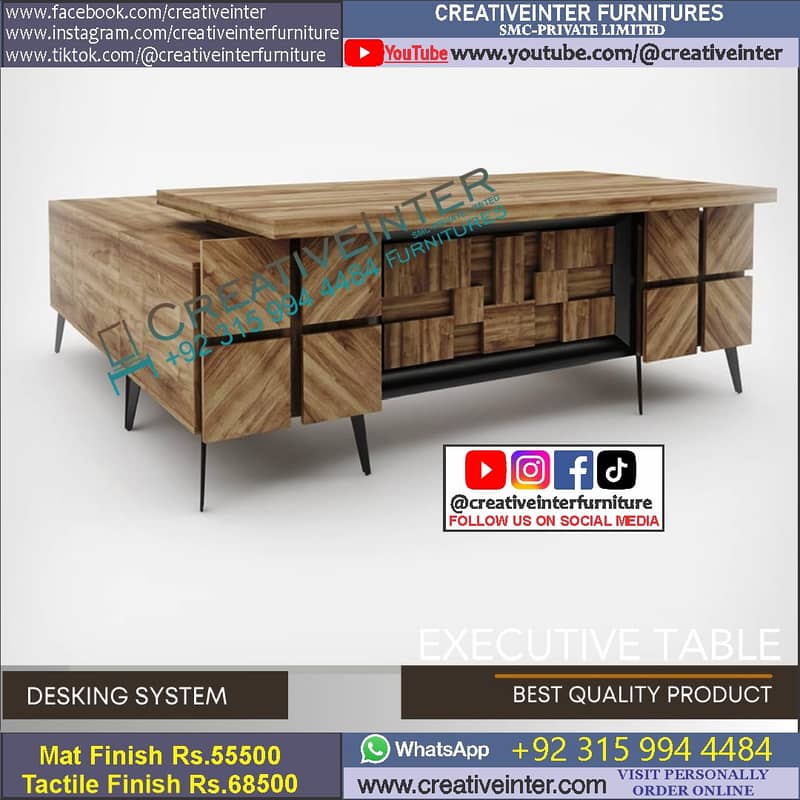 Office studt table Chair Conference Reception Boss Table Desk sofa 14