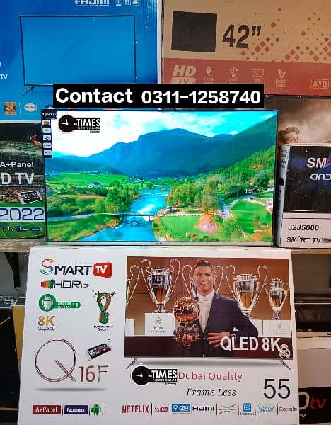 SALE LED OFFER 55 INCH SMART ANDROID LED TV NEW MODEL 0