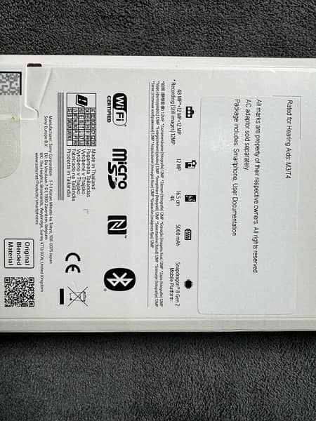 Sony Xperia 1 V - Box Packed + Screen & Lens Protectors 7