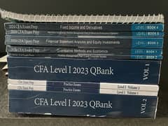 CFA level 1 2024  Schweser Notes all books, practice exams and QBank