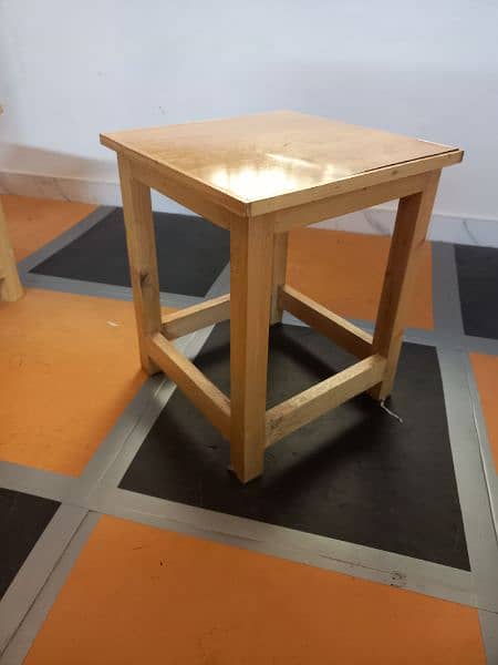 wooden stools 1