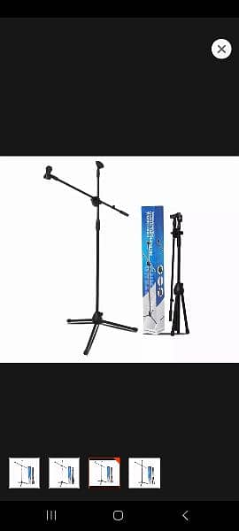 adjustable studio microphone stand_Tripod microphone stand 1