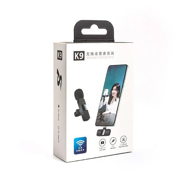 K9 Wireless Collar Microphone iPhone/Android & Type C 3