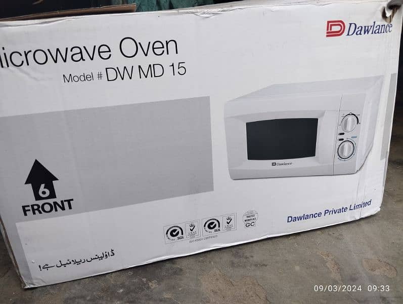 Microwave Oven DW MD 15 1