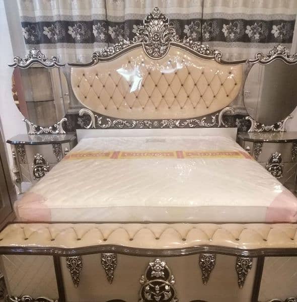 King size Turkish design bed 1