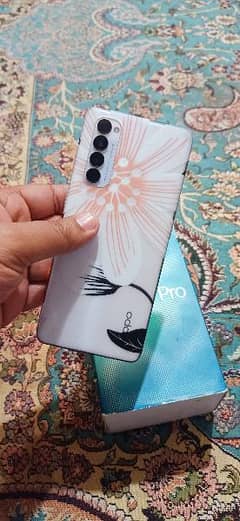 oppo Reno 4 pro 8 256 official approved with full box