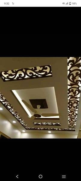 false ceiling wall modeling all category 2