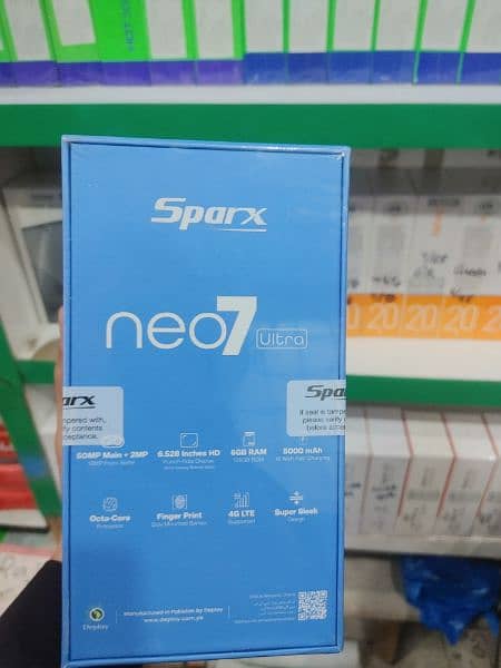 NEO7ULTRA 6/128 SPARX GAME THE CHANGE ONLY WHATSAPP NO,03154094097 9