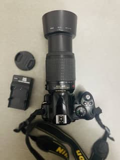 Nikon dslr D40 55-200mm lens
