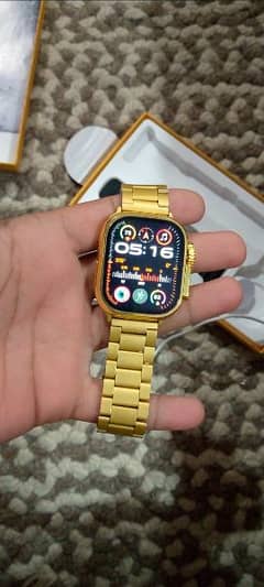 fendior America G9 ultra max golden watch