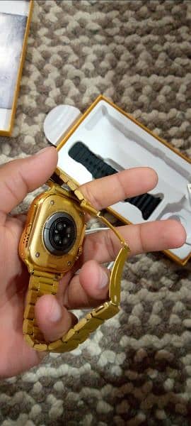 fendior America G9 ultra max golden watch 3