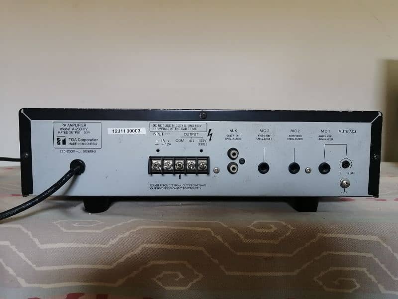 Powerful Toa Amplifier A230 for Sale 3